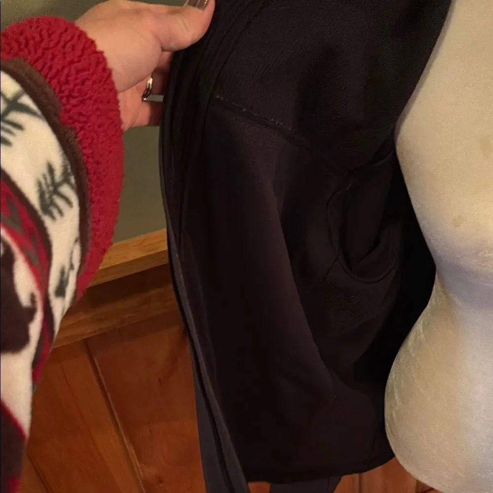 The North Face Black and Gray zip up Jacket